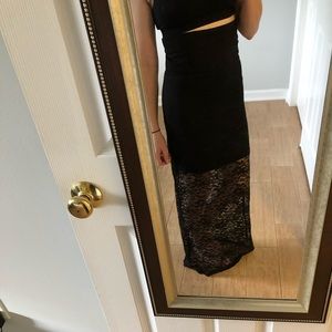 Long Lace Skirt